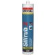 SOUDAL 102393 Silirub 2/(neutr.) fekete 300 ml