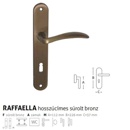 Raffaella súrolt bronz 55 Cilinderes