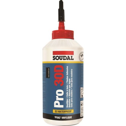 SOUDAL 108769 750g PRO 30D Wood Adhesive NL/FR/EN/DE