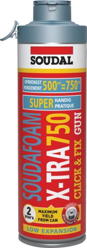 SOUDAL 115000 Pisztolyhab X-TRA BOX Click&Fix