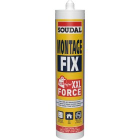   Soudal Montage Fix használatra kész, vízbázisú szerelőragasztó 280 ml