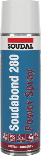 Soudal Soudabond 280 Power spray gyors és erőteljes kontakt ragasztó 500 ml