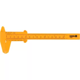 VOREL 15120 Műanyag tolómérő 150 mm / 0,5 mm