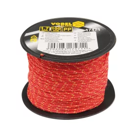 VOREL 17471 Kőműves zsinór piros 1,7 mm x 100 m