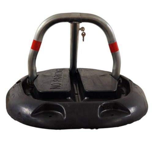 Parkolóőr zárbetétes erősített talpazat