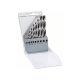 BOSCH Csigafúró készlet 10 részes 1,0 - 10,0 mm HSS PointTeQ 2608577348
