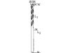 BOSCH Kőzetfúró 3,0 x 90/50 mm kétélű CYL-5 2608588136