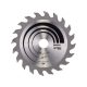 BOSCH Fűrésztárcsa fához 140 x 20/12,7 x 2,4 mm / 20T Optiline Wood ATB 2608640586