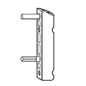 Sarokpánt NT K 2 db erősített csappal 130 kg