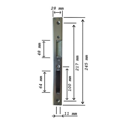 MV Zárólemez NT váltó. 13 Bal KFNY
