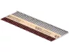 VOREL 72010 Papírszalagos társzeg 34 fokos síktáras szögbelövőhöz 50 x 2,8 mm 3000 db/csomag