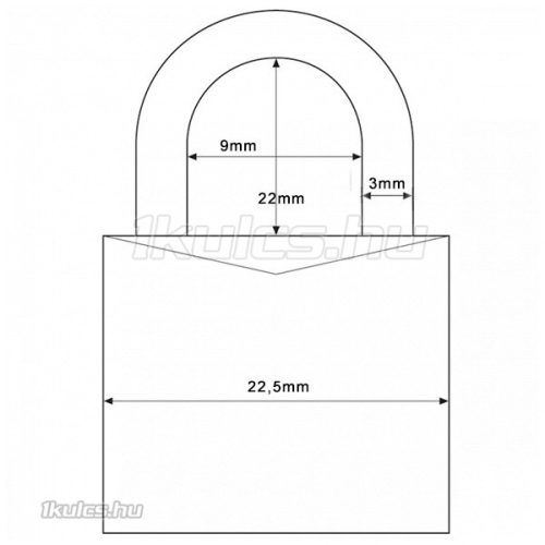 Abus 724/20 lakat antracit