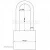 Abus 727/40 HB40 Titalium lakat (KA) 6416