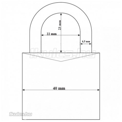 Abus 727/40 Quads Titalium lakat 5K