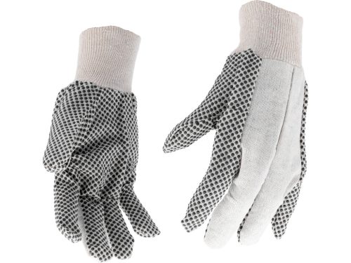 FLO 74100 Kertészkesztyű Pöttyös Mintával 10-Es