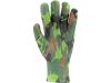FLO 74113 Kertészkesztyű Zöld Terepmintával 8-As
