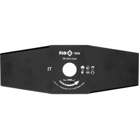 FLO 79560 Fűkasza Vágókés 250 mm / 25,4 mm
