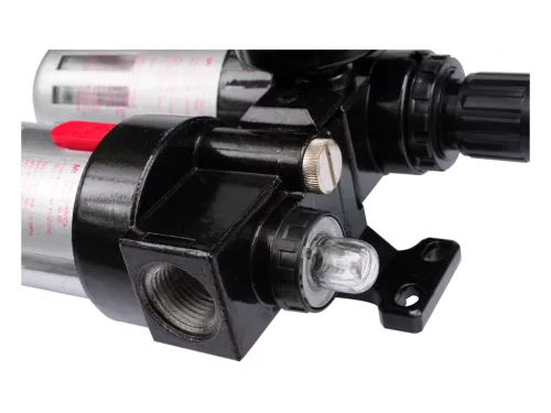 VOREL 81556 Pneumatikus levegő szűrő nyomásszabályzóval kenőtartállyal 1/2col