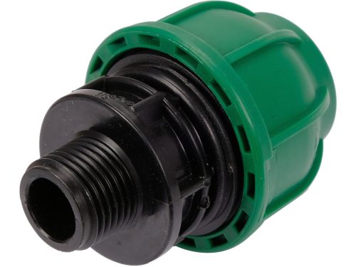 FLO 88849 Kpe Cső Csatlakozó 25 mm 1/2Mcol