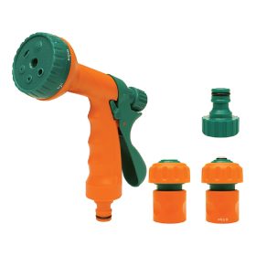   FLO 89207 Öntöző Pisztoly 6 Funkciós 3 Csatlakozóval 3/4Col