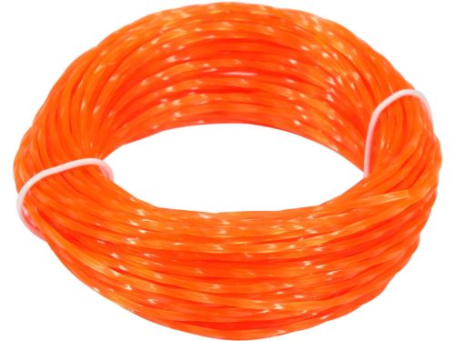 FLO 89481 Fűnyíró Damil Csavart Négyzet 2,7 mm X 15 M