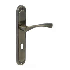   Bussare Classico hosszúcímes kilincs Antique Bronze 55 Kulcsos