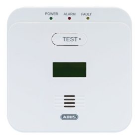  Abus szénmonoxid érzékelő 10 év élettartamú elektrokémiai szenzorral