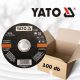 Yato YT-5923 Vágókorong fémre 125x1,2x22 (100db)