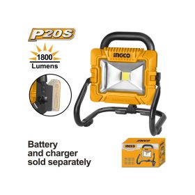   INGCO CWLI2025 Akkus LED lámpa 1800 Lm 20 V (akku és töltő nélkül)