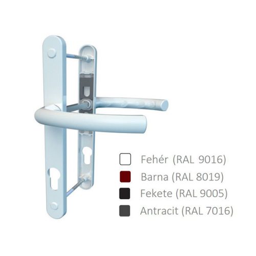 Antey kilincs granitúra 85/26/208 RAL9016