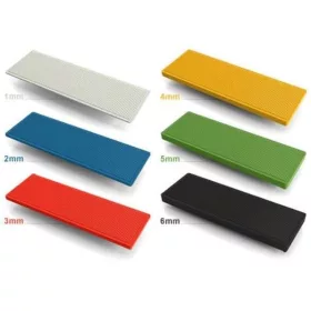 Hézagoló ék 2mm 50*95mm Kék Színben (250 db/csomag)