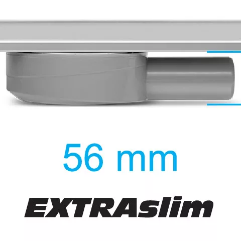 FALA 75345 Zuhanylefolyó 500 mm forgatható szifonnal Rotary