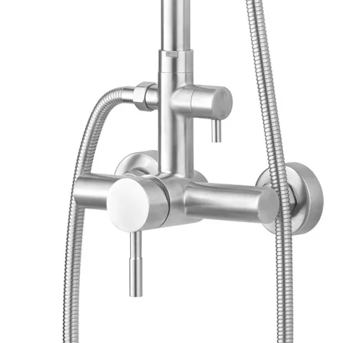 FALA 75662 Zuhanyoszlop inox Steely1