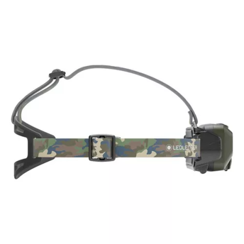 LEDLENSER HF8R Core RGB 1600lm/210m, Li-ion, tölthető fejlámpa, terepmintás