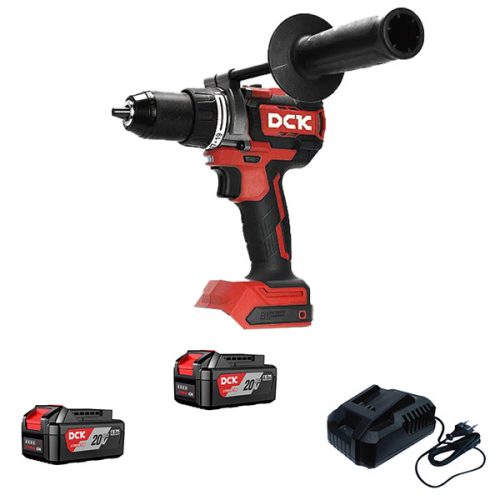 DCK KDJZ20160iFK Akkus ütvefúró-csavarozó 160 Nm 20 V (2 x 5,0 Ah akku + töltő)
