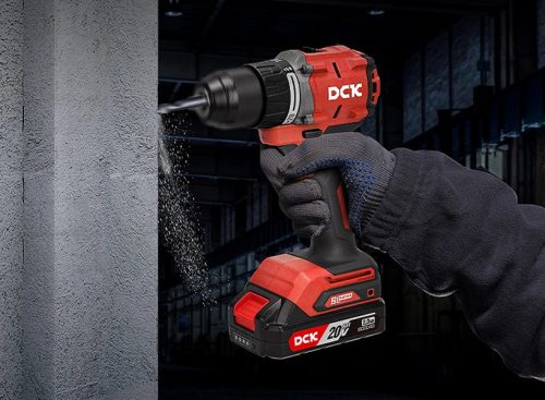 DCK KDJZ2060iEK Akkus ütvefúró-csavarozó 60 Nm 20 V (2 x 4,0 Ah akku + töltő)