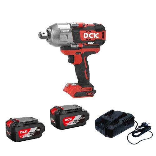 DCK KDPB1218FK Akkus ütvecsavarozó 1/2 col (2 x 5 Ah akku + töltő)