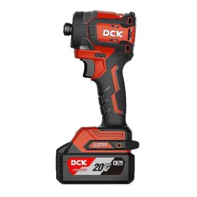   DCK KDPL208EK Akkus ütvecsavarozó 1/4 col 208 Nm 20 V (2 x 4,0 Ah akku + töltő)