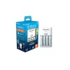 Eneloop KKJ17MCD40E Akkumulátor töltő 4 db 2000mAh AA akkumulátorral