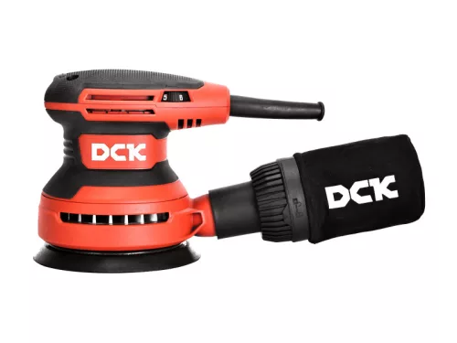 DCK KSA02125 Excentercsiszoló 125 mm 380 W fordulatszám szabályzós