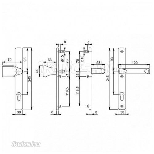 Hoppe London Gombos Fehér (2273900)