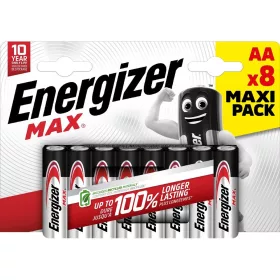   Energizer LR6MAX-CHP8 MAX 1,5V AA/ceruza alkáli elem 8 db/csomag
