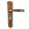 Hoppe Milano kilincs 55 Kulcsos F4