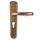 Hoppe Milano kilincs 55 Cilinderes F4