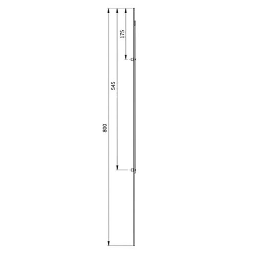 Euro-Elzett MultiModul Generikus Alsó elem 2 kis görgő 16/800mm (A2E16/800RE)(EE-MM408)