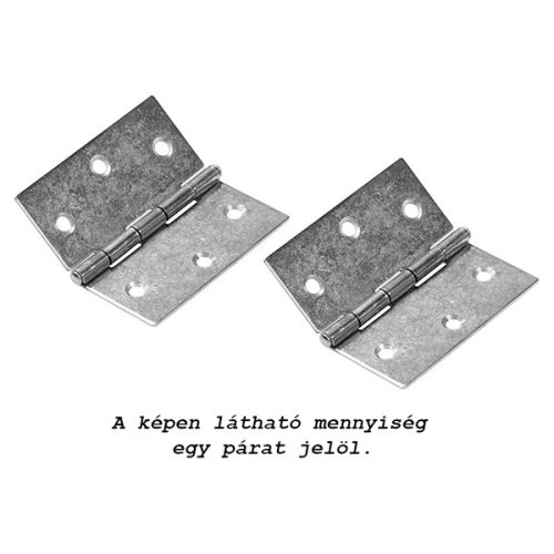 Natúr zsanér széles 93/50