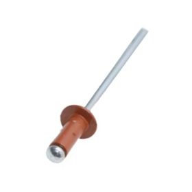 EcoPop nyitott D-fejű popszegecs 3,2x8 RAL8003 (1000 db)