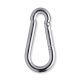 Rugós karabiner 10x100 DIN 5299/C horg.