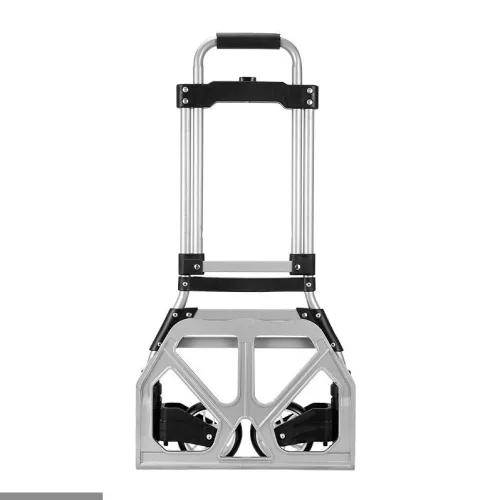 Alumínium összecsukható szállítókocsi, molnárkocsi szürke-fekete MY008