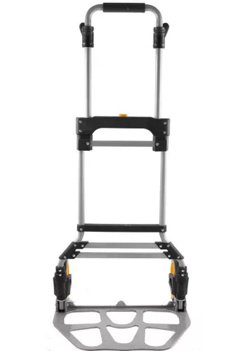 Alumínium összecsukható szállítókocsi, molnárkocsi szürke-fekete MY011